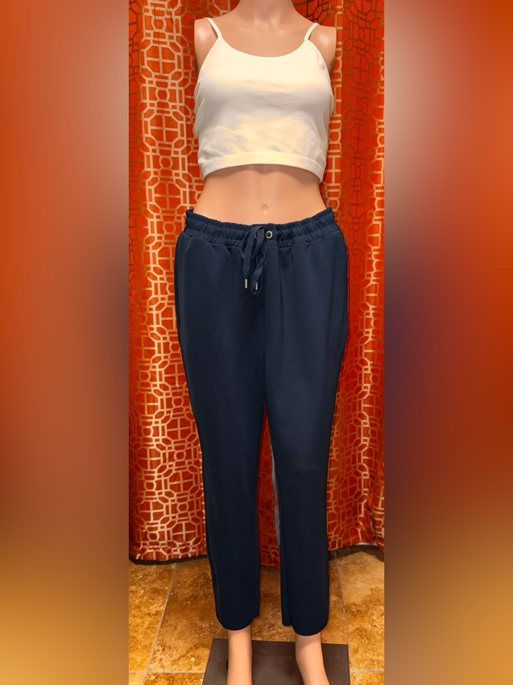 Fit 4 All Navy Lounge Joggers Size XS